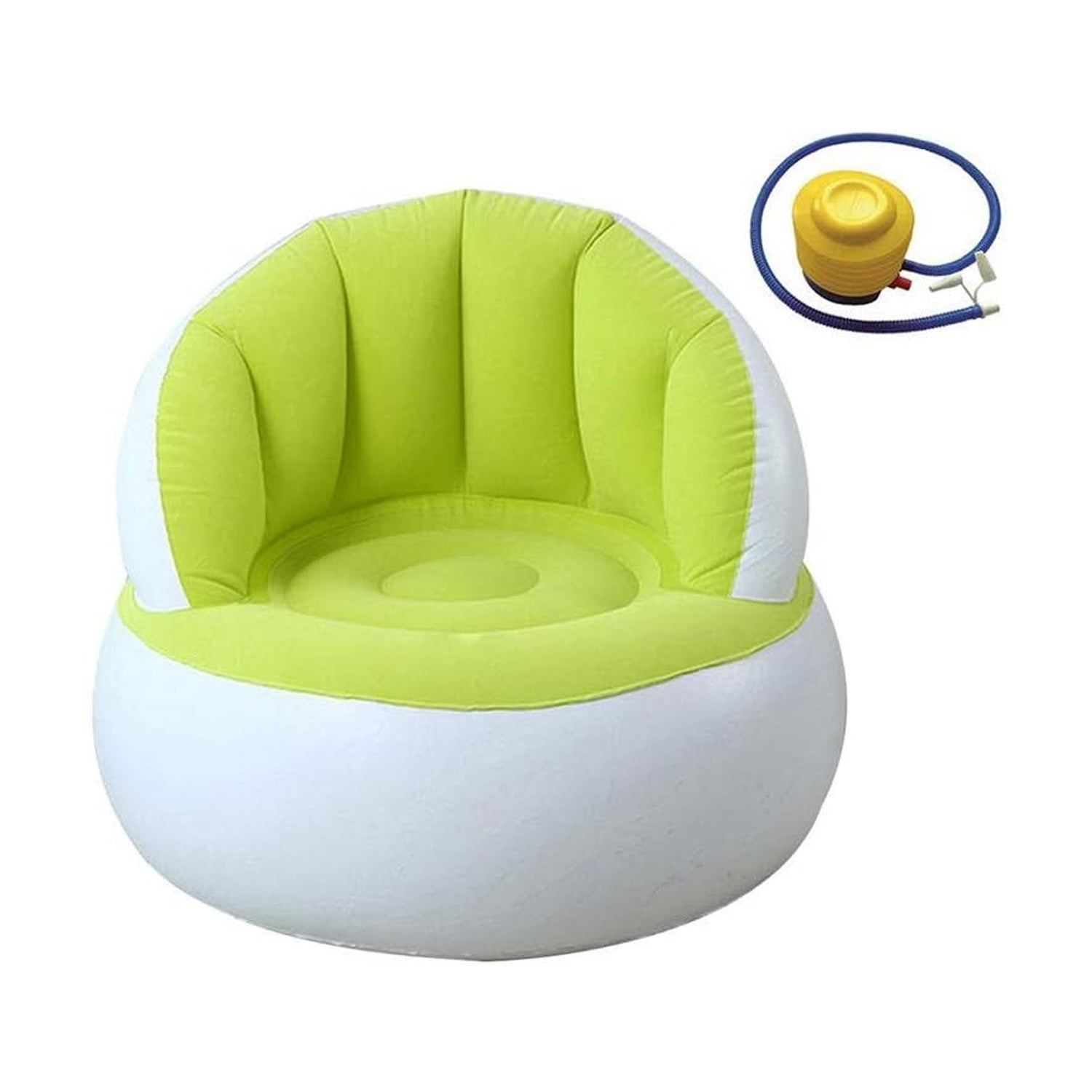 Kids inflatable sofa chair with backrest & Foot Air Pump with Hose (1 Set / 85x74 Cm Approx) Kids inflatable sofa chair with backrest & Foot Air Pump with Hose (1 Set / 85x74 Cm Approx)
